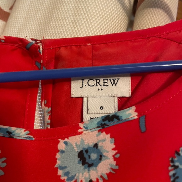 JCrew pink floral dress size 8 - Picture 2 of 2